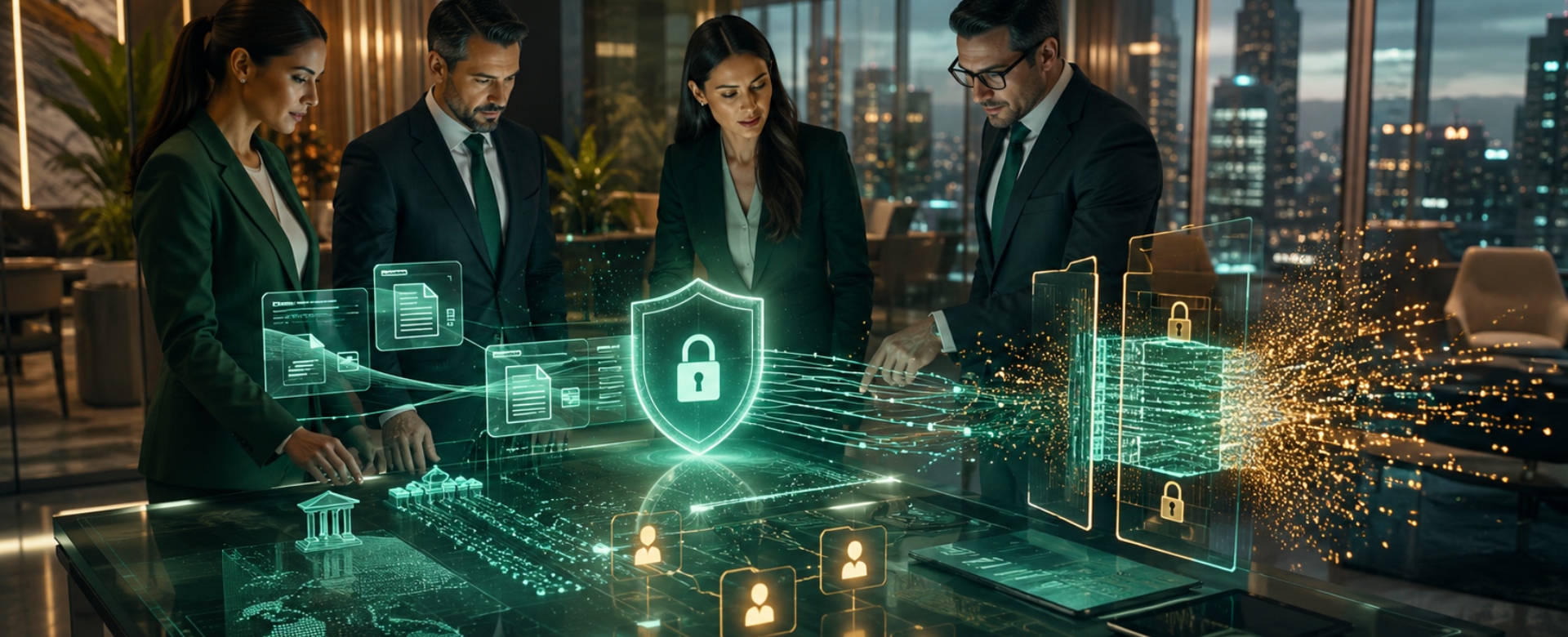 Una entidad bancaria fortalece la proteccion de informacion sensible y reduce riesgos de fuga de datos